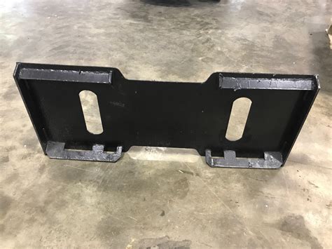 adaptor plates for skid steer|universal skid steer adapter plate.